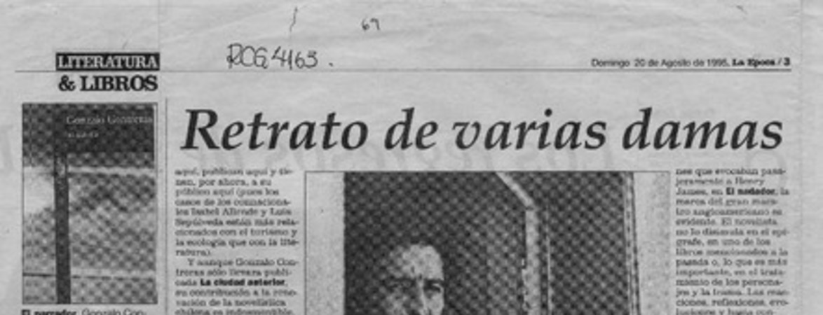 Retrato de varias damas  [artículo] Camilo Marks.