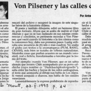 Von Pilsener y las calles de Puerto Montt  [artículo] Antonieta Rodríguez París.