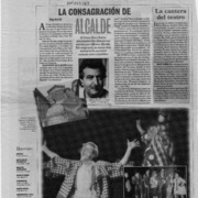 La consagración de Alcalde  [artículo] Iñigo Díaz B.