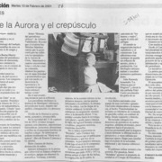 Entre la Aurora y el crepúsculo  [artículo] Enrique Ramírez Capello