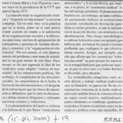Partidos y sindicatos  [artículo] Hernán Soto