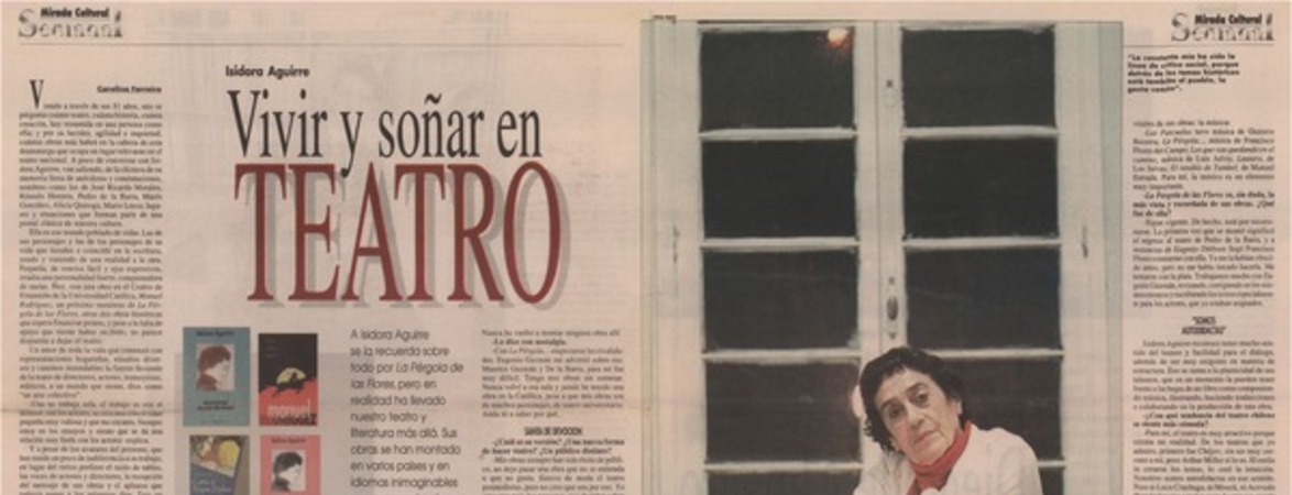 Vivir y soñar en teatro