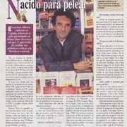 Nacido para pelear  [artículo] Delia Pizarro San Martín