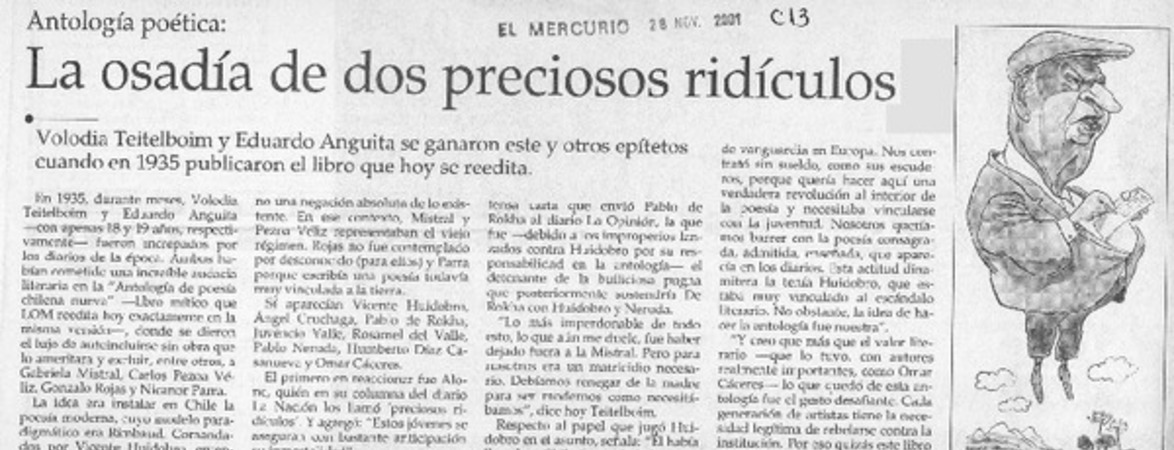 La Osadía de dos preciosos ridículos