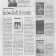 Sueños desde el loquerío  [artículo] Roberto Amaro
