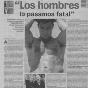 "Los hombres lo pasamos fatal"  [artículo] Margarita Espinoza Flores