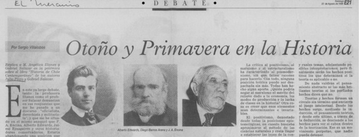 Otoño y primavera en la historia