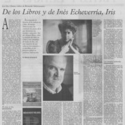 De los libros y de Inés Echeverría, Iris