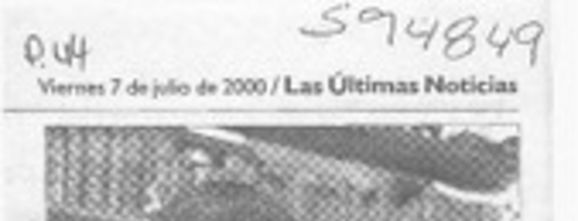 Distinguen labor de Alicia Vega  [artículo] M. A. F.