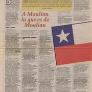 Editan otro volumen de la Historia de Chile de G. Vial  [artículo]
