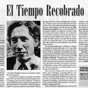 El tiempo recobrado