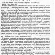 Del Mapocho y del virilla"  [artículo] Juan Antonio Massone.