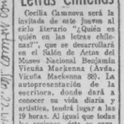 Quien es quien en las letras chilenas.  [artículo]