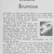 Ciudad brumosa