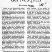 Coirón o la vida del Neuquén  [artículo] Hugo Rolando Cortés.