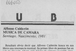 Música de camara