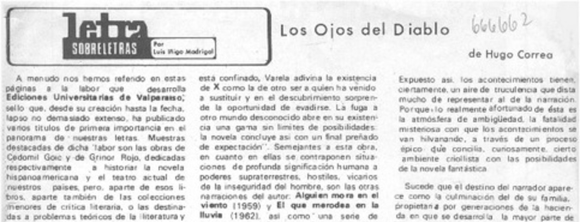 Los ojos del diablo