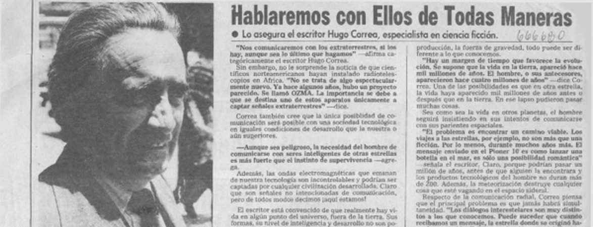 Hablaremos con ellos de todas maneras.