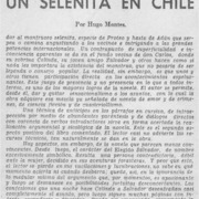 Un selenita en Chile