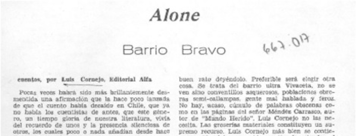 Barrio bravo