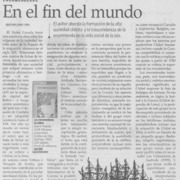 En el fin del mundo