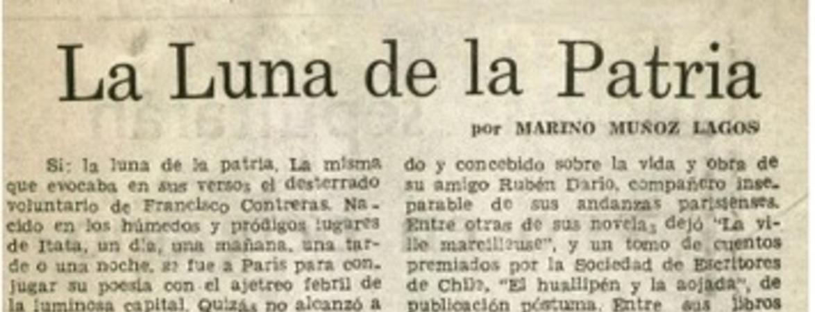 La luna de la patria