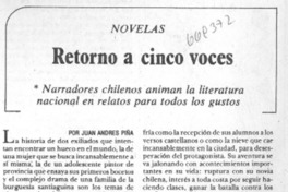 Retorno a cinco voces
