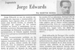 Dos recursos por libro de Jorge Edwards.