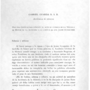 Discurso pronunciado durante el acto de entrega de la Medalla de Honor de la Academia a la familia de don Jaime Eyzaguirre