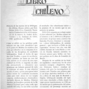 Historia de las fuentes de la bibliografía chilena