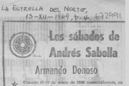 Armando Donoso