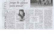 "Cristo", juego de piezas para armar