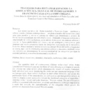 Travestir para reclamar espacios