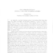 Epístola a don José Victorino Lastarria