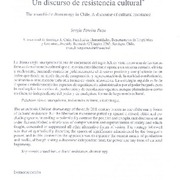La dramaturgia anarquista en Chile. Un discurso de resistencia cultural