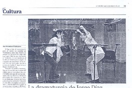 La dramaturgia de Jorge Díaz sorprende en Washington