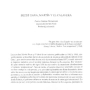 Blest Gana, Martín y el calavera