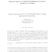 Descentramiento y colectividad en la obra de Diego Maquieira