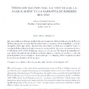 Tosos los males el mal