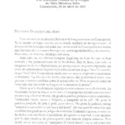 Discurso de recepción