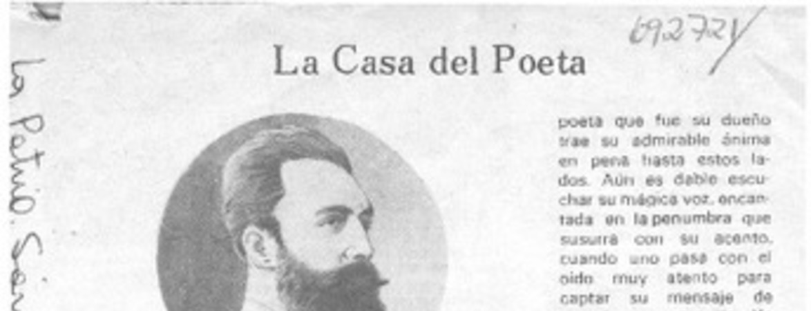 La casa del poeta