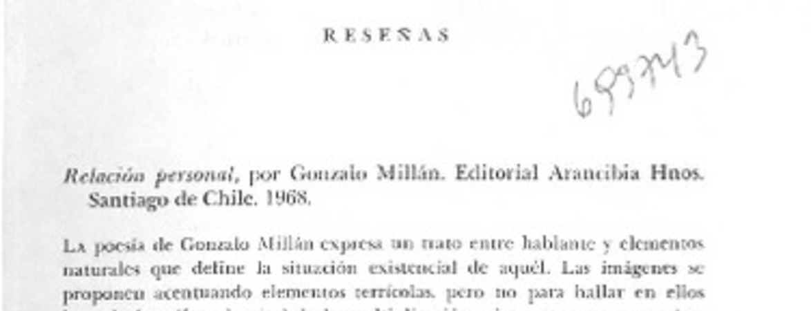 Relación personal