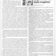 Jorge Millas, una clase magistral