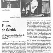 El signo de Gabriela