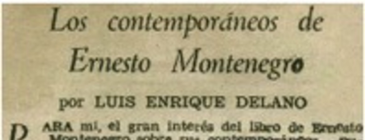 Los contemporáneos