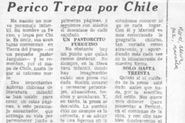 Perico trepa por Chile.