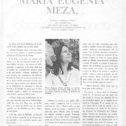 María Eugenia Meza