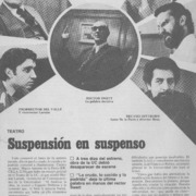 Suspensión en suspenso