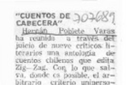 Cuentos de cabecera