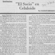 El socio" en celuloide
